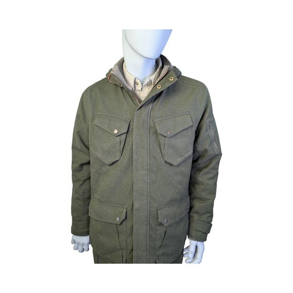 Merrell Green Utility Jacket With Many Pockets, Size Large - Picture 4 of 12